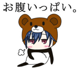 bear and panda(kuma-panda-chan) sticker #1927372