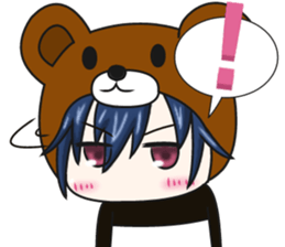 bear and panda(kuma-panda-chan) sticker #1927376