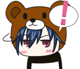 bear and panda(kuma-panda-chan) sticker #1927376