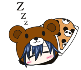 bear and panda(kuma-panda-chan) sticker #1927378