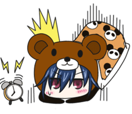 bear and panda(kuma-panda-chan) sticker #1927379