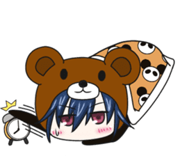 bear and panda(kuma-panda-chan) sticker #1927380