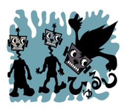 Some Robots in Tokyo sticker #1927828