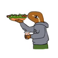 grass lizard sticker #1928202