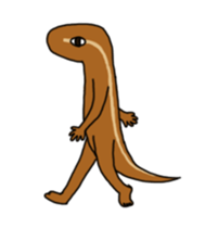 grass lizard sticker #1928215