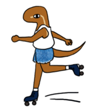 grass lizard sticker #1928232