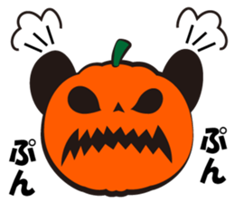Halloween Panda sticker #1928683