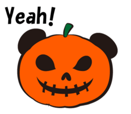 Halloween Panda sticker #1928689