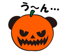 Halloween Panda sticker #1928698
