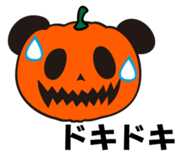 Halloween Panda sticker #1928701