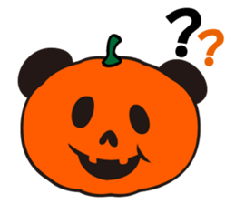 Halloween Panda sticker #1928706