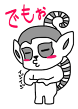 Together with the ring-tailed lemur sticker #1928845