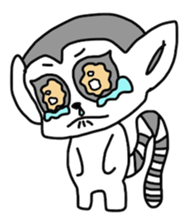 Together with the ring-tailed lemur sticker #1928846