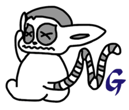 Together with the ring-tailed lemur sticker #1928848