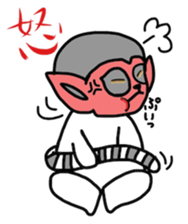 Together with the ring-tailed lemur sticker #1928850