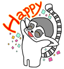 Together with the ring-tailed lemur sticker #1928866