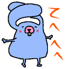 Fairy of the rabbit and bear sticker #1929310