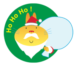 Christmas holiday of "The Rabbit" sticker #1929328