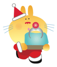 Christmas holiday of "The Rabbit" sticker #1929331