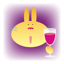 Christmas holiday of "The Rabbit" sticker #1929345