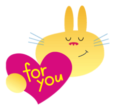 Christmas holiday of "The Rabbit" sticker #1929353