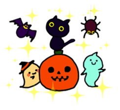 Happy Halloween  party! sticker #1929511