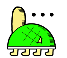 Maki of turtle sticker #1930016