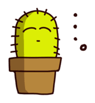 A noisy cactus sticker #1930093
