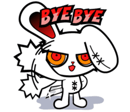 BLOODY BUNNY : 100% NO MERCY sticker #1930643