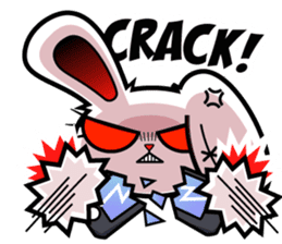 BLOODY BUNNY : 100% NO MERCY sticker #1930648