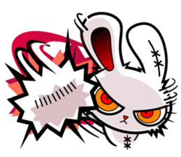 BLOODY BUNNY : 100% NO MERCY sticker #1930649