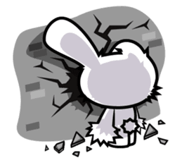 BLOODY BUNNY : 100% NO MERCY sticker #1930652