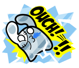 BLOODY BUNNY : 100% NO MERCY sticker #1930658