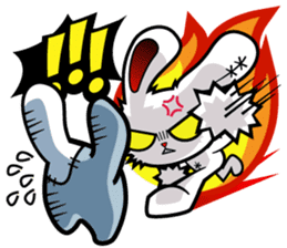 BLOODY BUNNY : 100% NO MERCY sticker #1930661