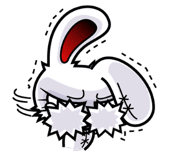 BLOODY BUNNY : 100% NO MERCY sticker #1930662