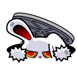 BLOODY BUNNY : 100% NO MERCY sticker #1930665
