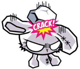 BLOODY BUNNY : 100% NO MERCY sticker #1930666