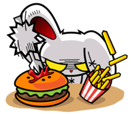 BLOODY BUNNY : 100% NO MERCY sticker #1930669