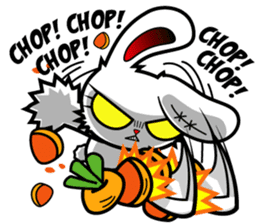 BLOODY BUNNY : 100% NO MERCY sticker #1930670