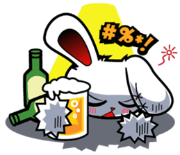 BLOODY BUNNY : 100% NO MERCY sticker #1930672