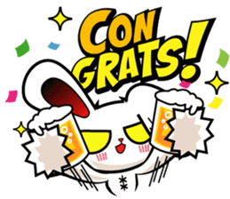 BLOODY BUNNY : 100% NO MERCY sticker #1930673