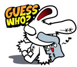 BLOODY BUNNY : 100% NO MERCY sticker #1930676