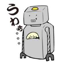 Everyday of the robot sticker #1931199