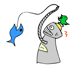 Everyday of the robot sticker #1931236