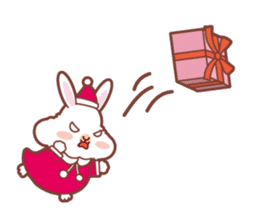 Kawaii Rabbits / Xmas sticker #1931644