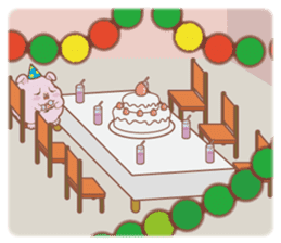 Kawaii Rabbits / Xmas sticker #1931676