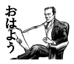 The stickers of ladies and gentlemen sticker #1931719