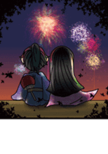 Matajiro & Chiehime sticker #1931839