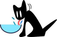 black cat Jita sticker #1932728
