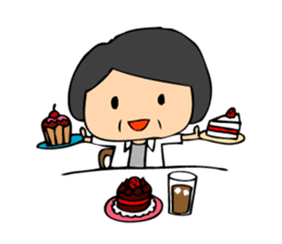 Interesting grandpa & easygoing grandma sticker #1933308